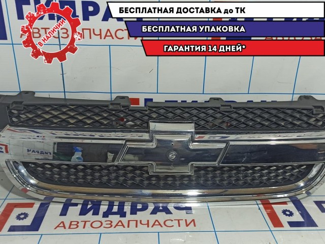 Решетка радиатора Chevrolet Aveo Т250 96648529. Без эмблемы.