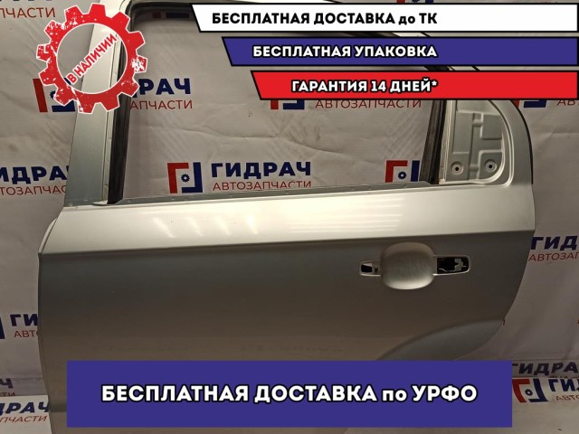 Дверь задняя левая Chevrolet Aveo Т250 96897339.