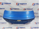 Крышка багажника Chevrolet Aveo T250 96476698. Есть шпаклевка.