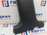 Обшивка стойки средняя левая нижняя Chevrolet Aveo T250 96649839. Царапины.