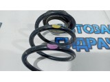 Пружина задняя Chevrolet Aveo T250 96653225. 1 сиреневая 1 желтая метки.