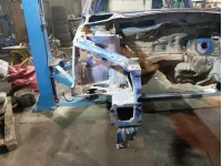 Лонжерон передний правый Citroen C4