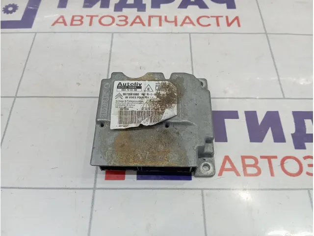 Блок управления AIR BAG Citroen C4 9673581080