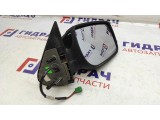 Зеркало правое электрическое Datsun On-Do 96301-5PA0C. 5 контактов.