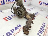 Турбокомпрессор (турбина) Ford Kuga 1496216. С выпускным коллектором 1231936.
