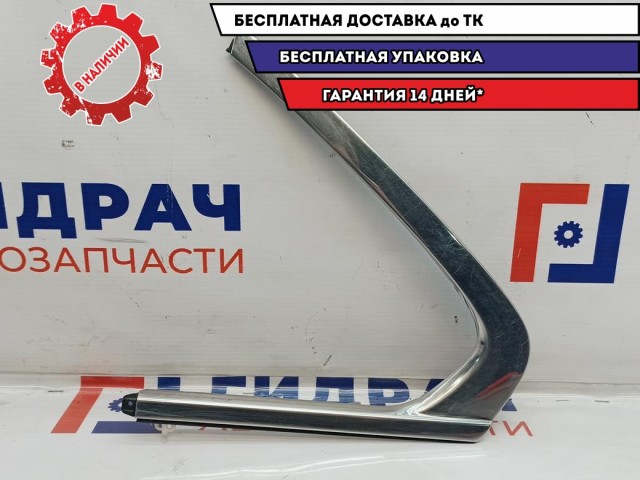 Накладка стекла заднего левого (уголок) Honda Accord 8 72921-TL0-003. Хром. Царапины, дефект.