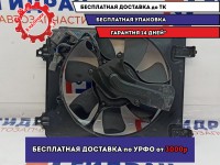 Вентилятор радиатора с диффузором Honda Civic 5D . 7 лопастей.