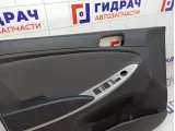 Обшивка двери передней левой Hyundai Solaris (RB) 82301-4L030-PBW