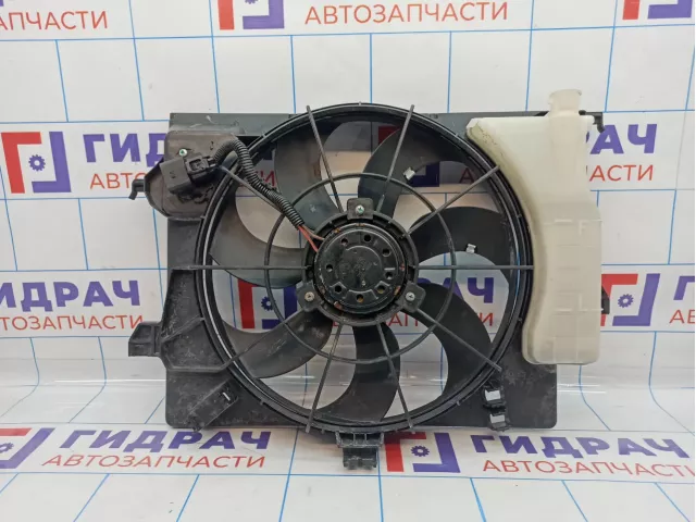Диффузор вентилятора Hyundai Solaris LFK08L4. Аналог Luzar.