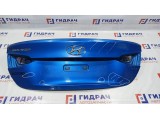 Крышка багажника Hyundai Solaris 2 69200-H5000. Дефект, ремонтировался.