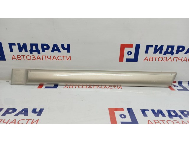 Молдинг задней правой двери Hyundai Sonata EF 877323D010. Аналог API.