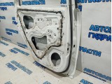 Дверь задняя левая Kia Rio 3 77003-4Y000. Красилась, есть шпаклевка.