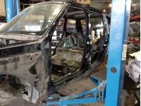 Порог со стойкой левый Land Rover Range Rover (L322)