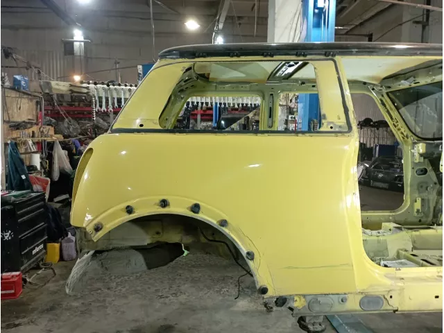 Крыло заднее правое Mini Cooper (R50)