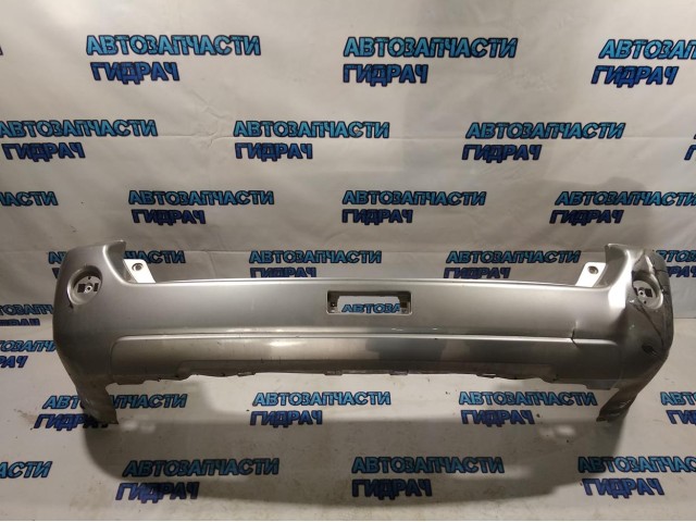 Бампер задний Nissan X-Trail 85022EQ025. Дефект креплений, вмятина. Под восстановление.