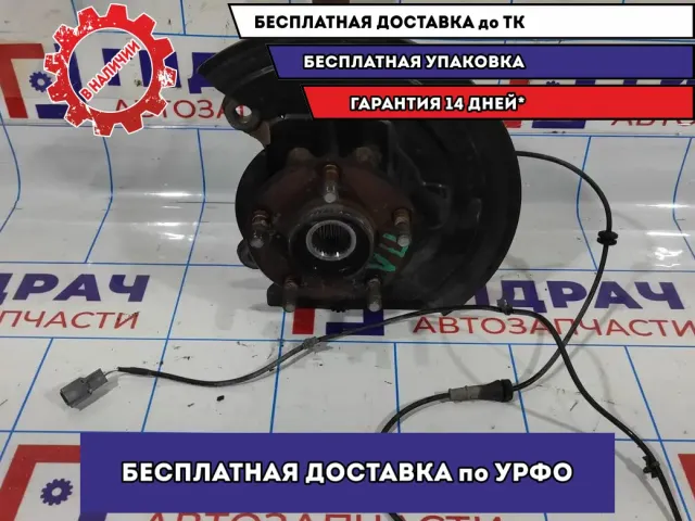 Кулак поворотный передний левый Nissan Juke (F15) 400151KK0A.