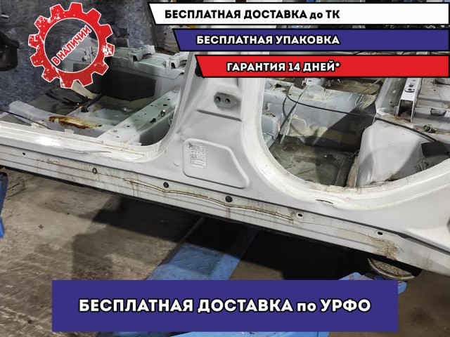 Порог со стойкой левый Nissan Juke (F15) . Дефекты.