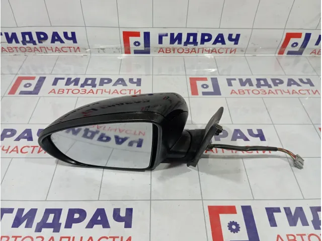 Зеркало электрическое левое Nissan Qashqai 96302BR74A