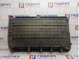 Пол багажника левый Nissan X-Trail (T31) 849A9-JG00A. Потертость, трещина.