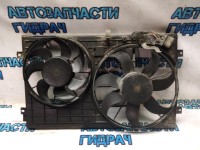 Вентилятор радиатора Skoda Octavia a5 1K0959455DG Отличное  состояние