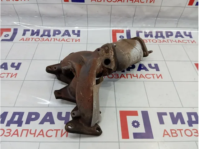 Коллектор выпускной левый Opel Antara (С105) 4807893
