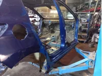 Порог со стойкой правый Peugeot 308 7010W4
