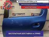 Дверь задняя левая Renault Logan 2 Stepway 821018361R. Дефект.