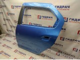 Дверь задняя левая Renault Logan 2 Stepway 821018361R. Дефект.