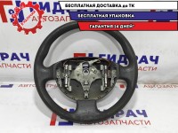 Рулевое колесо Renault Scenic 2 8200218375. Потертости.