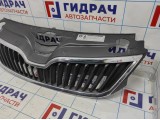 Решетка радиатора Skoda Rapid 5JA853668.