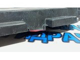Пыльник переднего бампера Toyota Camry XV70, 9 поколение  5261833060. Дефект. Нет 1 крепления.