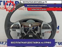 Рулевое колесо Toyota Highlander 2 45100-48430-C0. Потертость.