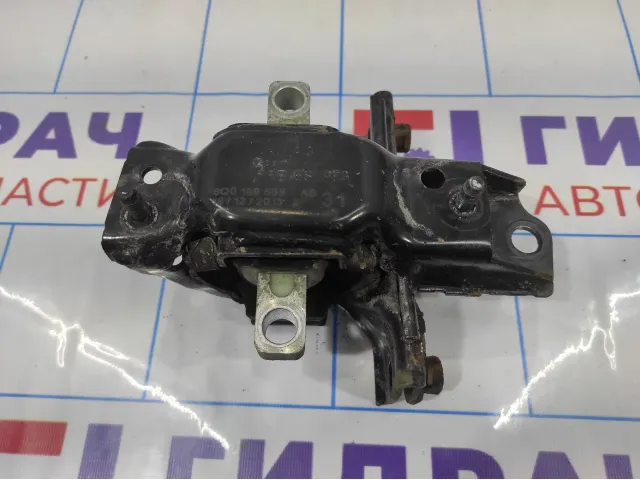 Опора КПП левая Volkswagen  Polo Sedan (Mk5) 6Q0199555AS.