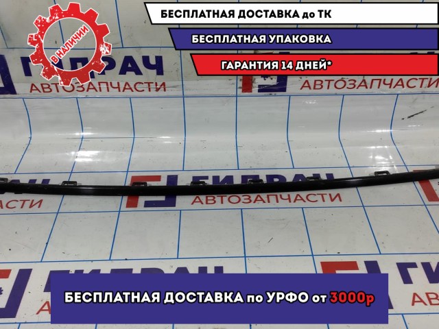 Молдинг заднего бампера центральный Volkswagen Polo Sedan (Mk5) 6RF853835.