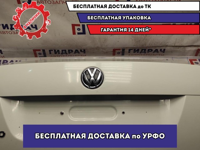 Крышка багажника Volkswagen Polo Sedan (Mk5) 6RU827025A.