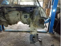 Лонжерон передний левый Volkswagen Golf (Mk4)