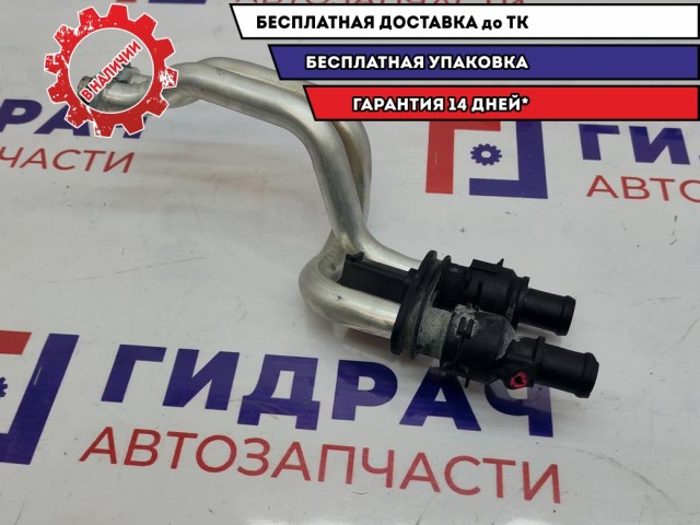 Трубка отопителя Volkswagen Jetta 1K1819857C. В сборе. Дефект.