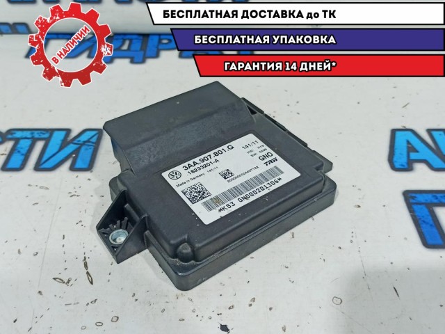 Блок управления парковочным тормозом Volkswagen Passat B7 3AA907801G.