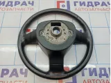 Рулевое колесо Volkswagen Passat B6 3C0419091AGE74. Потертость.