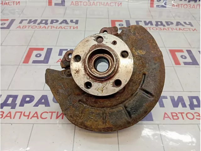 Кулак поворотный передний левый Volkswagen Polo (MK5) 6RU407255A