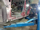 Порог со стойкой левый Volvo S40