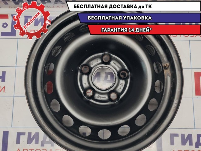 Диск штампованный Volkswagen R15 5*112 1K0601027C 1 шт.