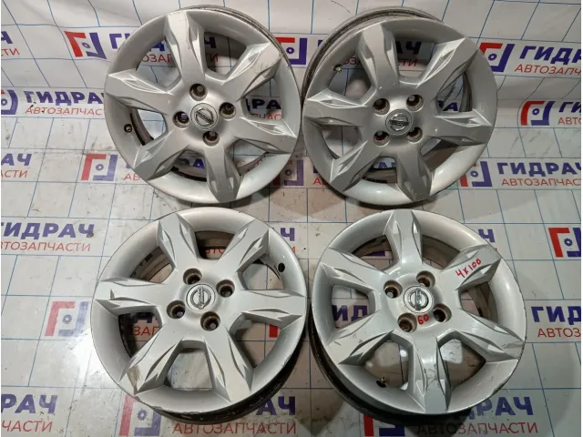  Комплект оригинальных литых дисков Renault R15 4*100
