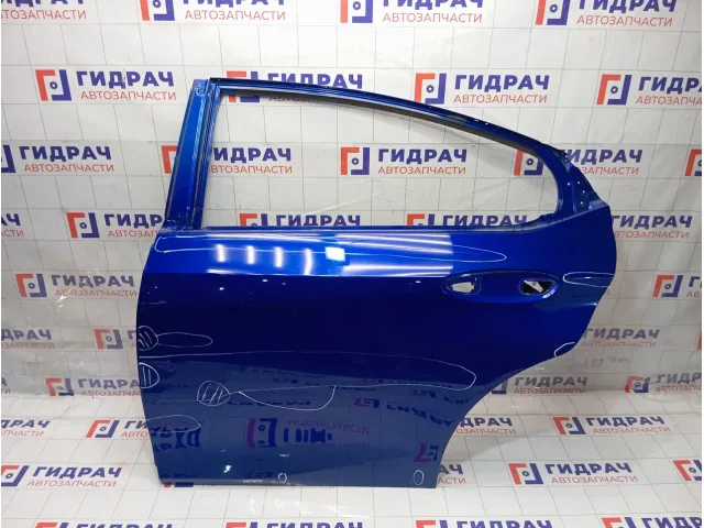 Крыло заднее правое Hyundai Elantra
